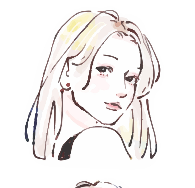 女性のイラスト