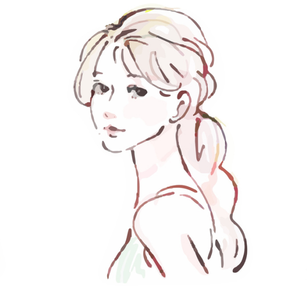 女性のイラスト